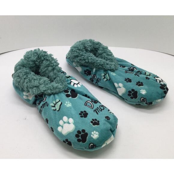Lazy One Dog Mom Non Slip Fuzzy Socks Slippers Womens OSFA - Picture 4 of 9